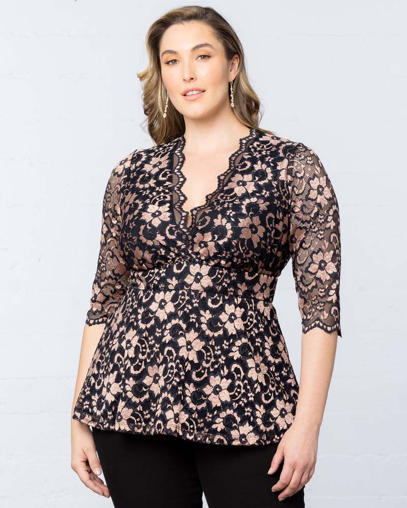Plus Size Limited Edition Luxe Lace Top