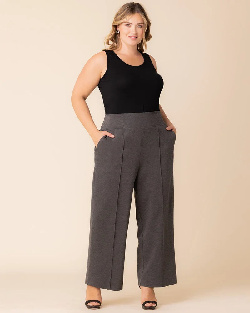 Plus Size Polished Ponte Pants
