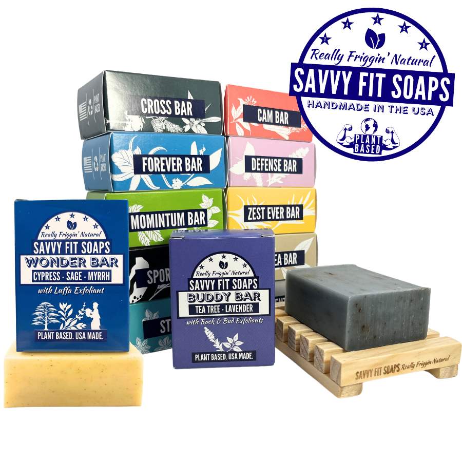 Natural Bar Soap Bundle - 12 Bars, 1 of Each Scented Bar