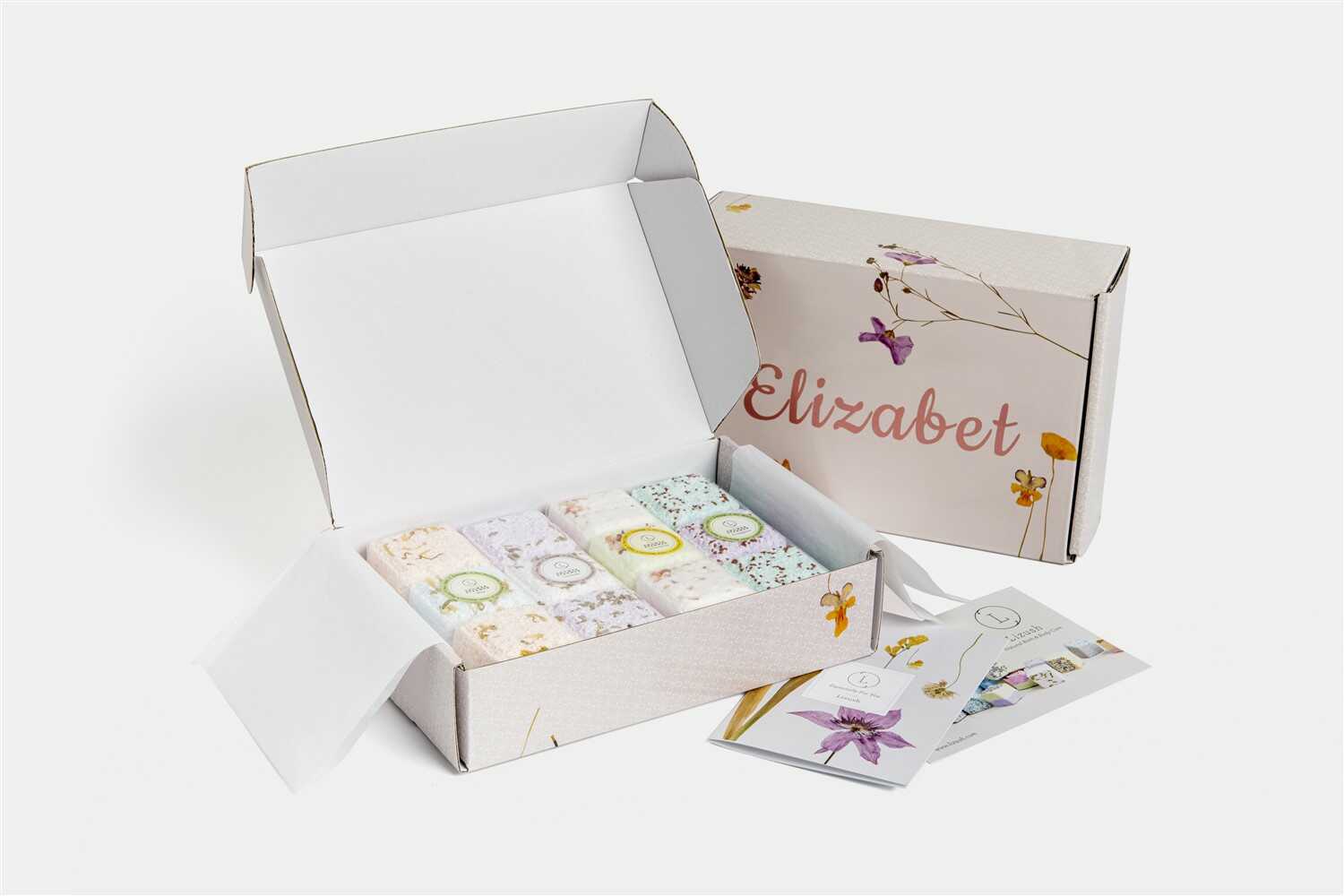 Relaxing Aromatic Shower Steamers - Set of 12 Gift Box