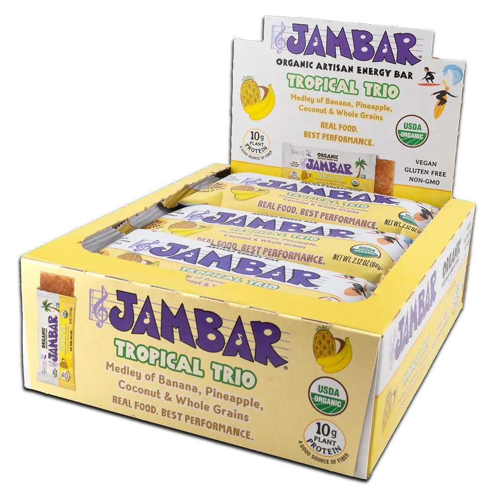 Tropical Fruit Energy Bar Box - 12 Pack