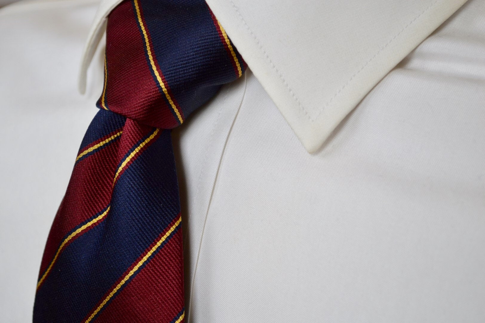 Handmade Old Albanians Regimental Tie - Silk