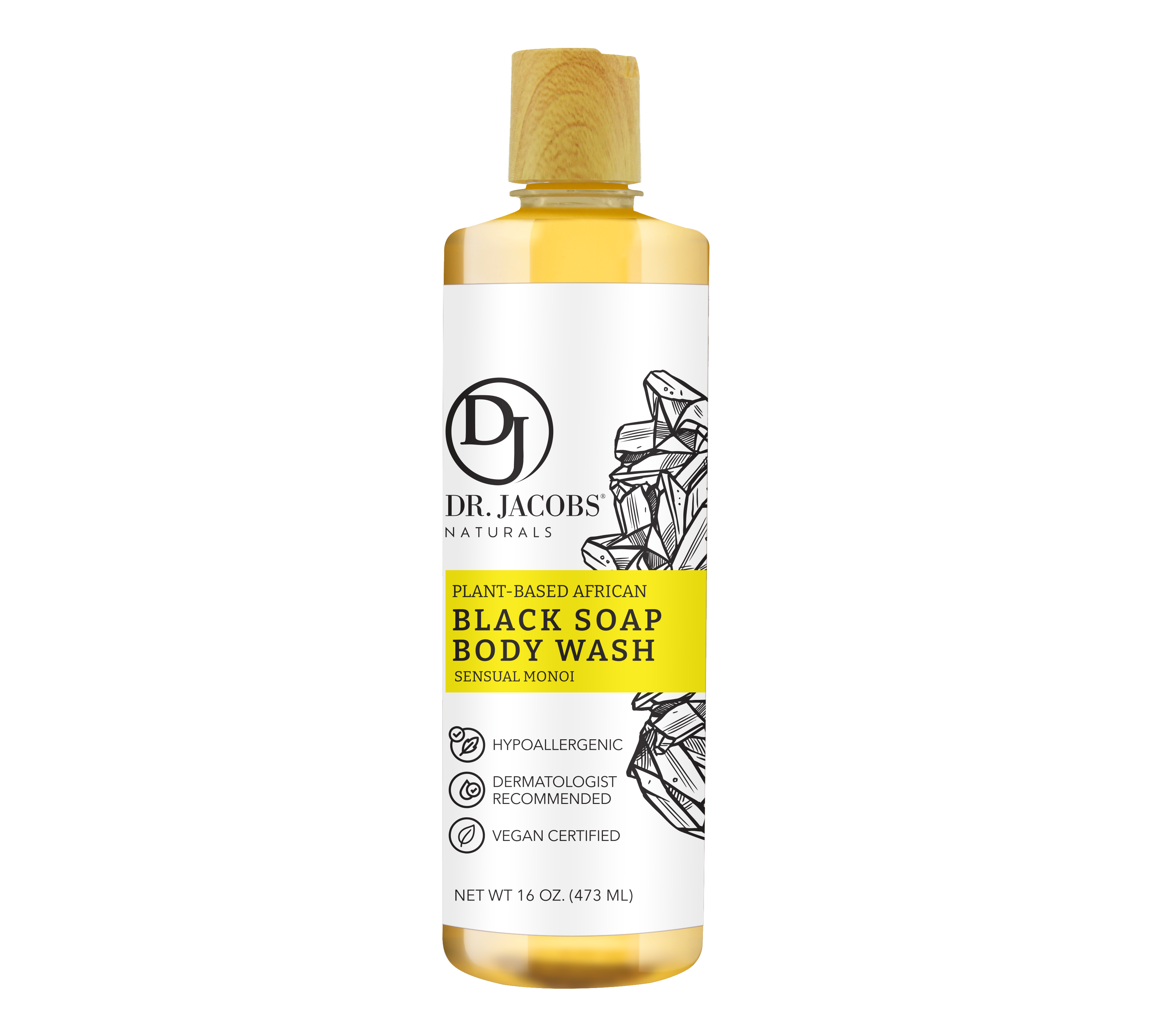 Black Soap Detoxifying Cleanser - Monoi Scent