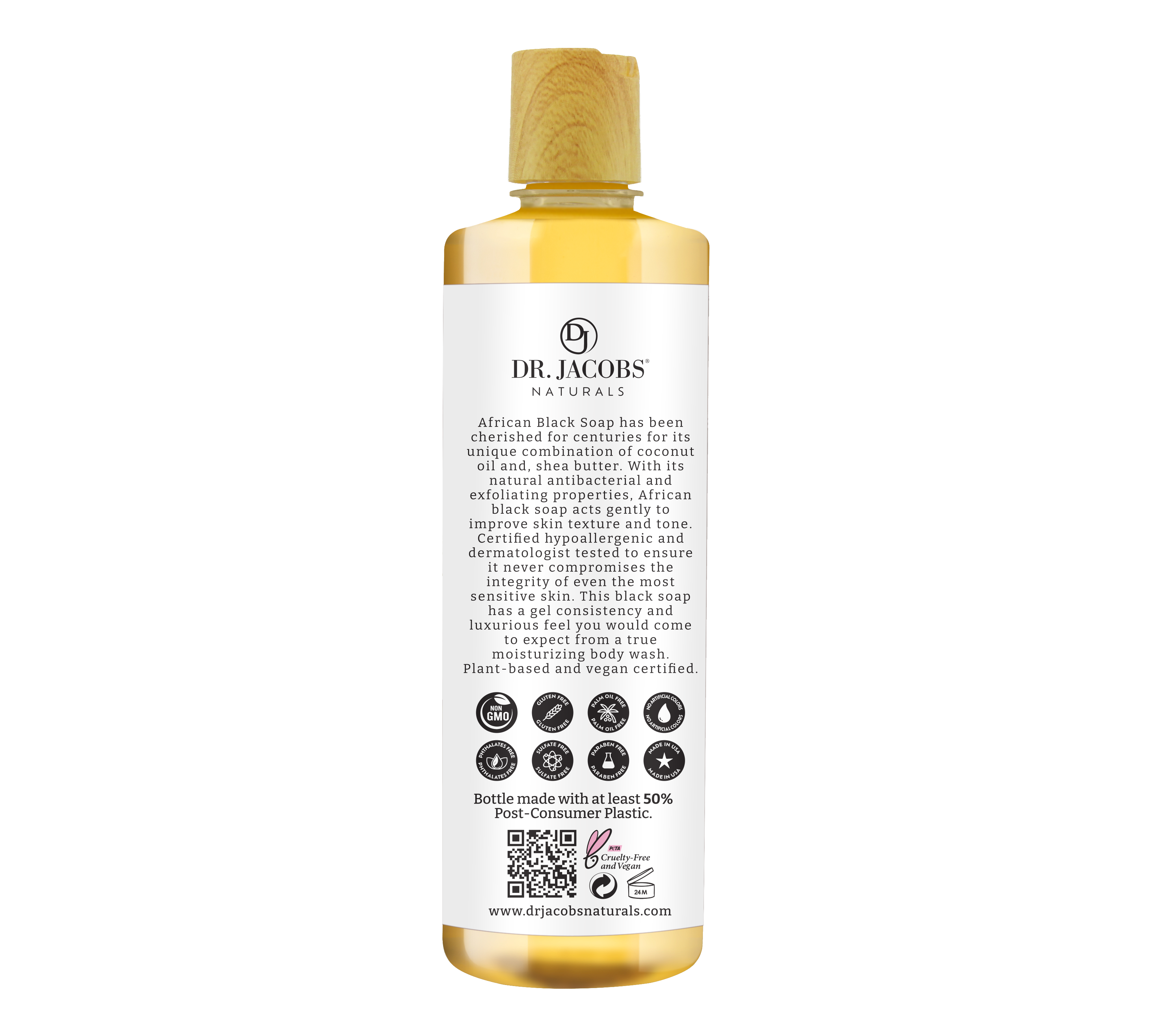 Black Soap Detoxifying Cleanser - Monoi Scent