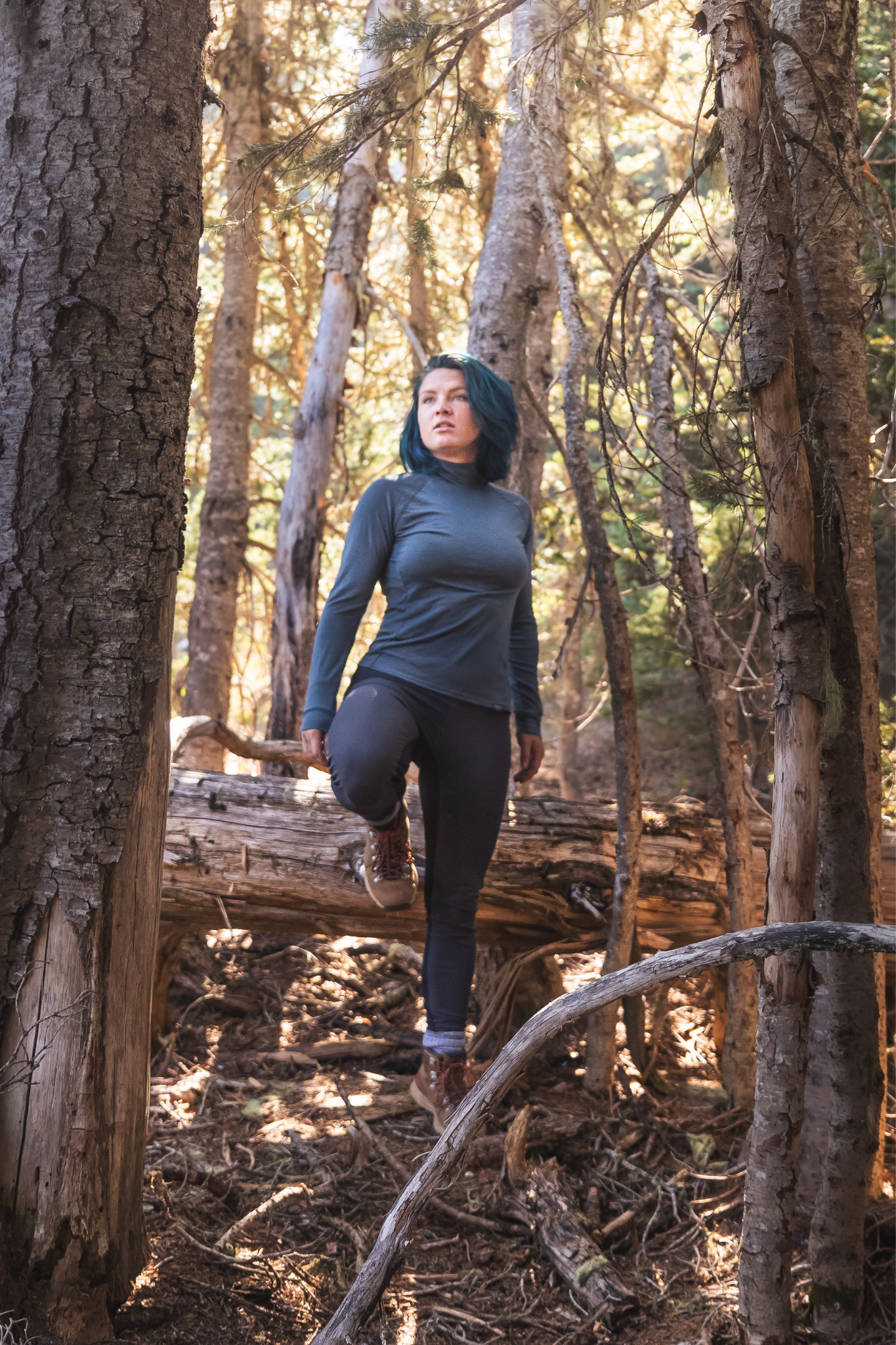 Merino Wool Isostatic Performance T-Neck Top