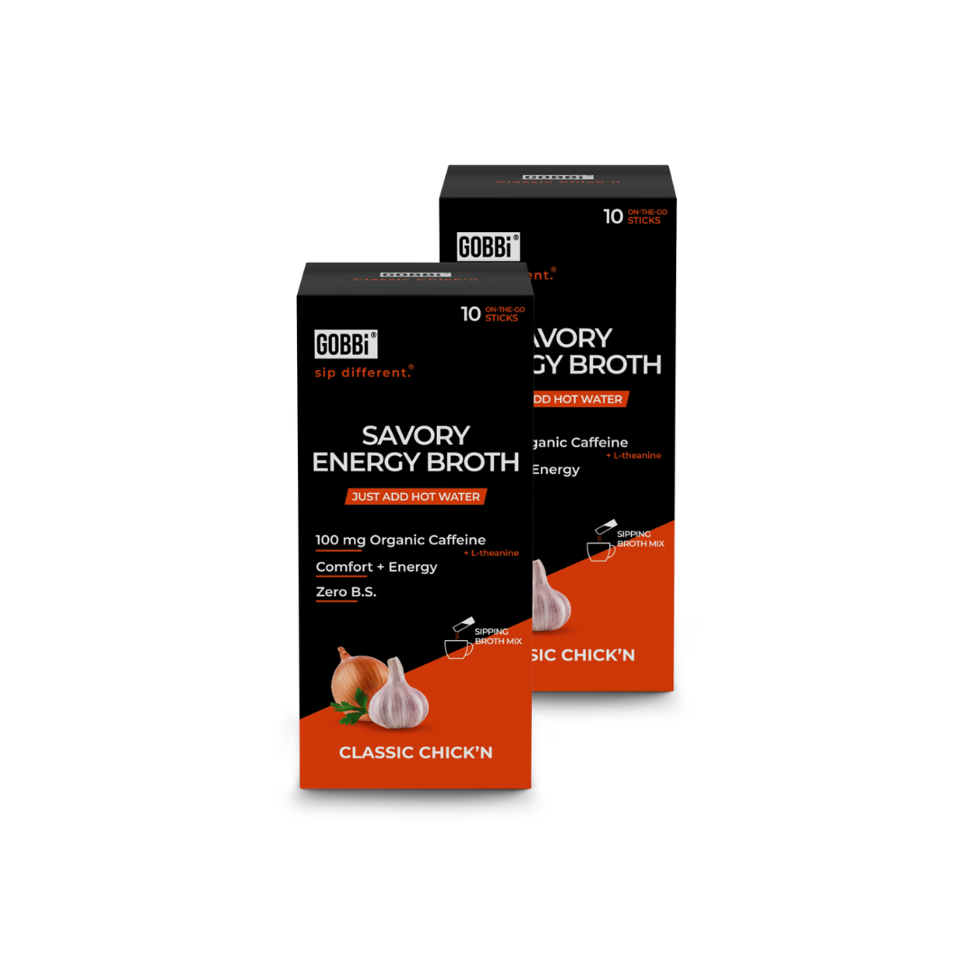 Savory Energy Broth Classic Chick'n - 10 Or 20 Pack