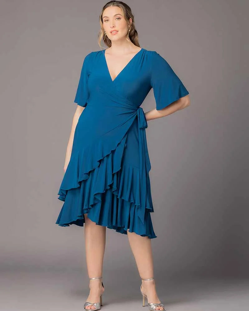 Plus Size Miranda Wrap Dress