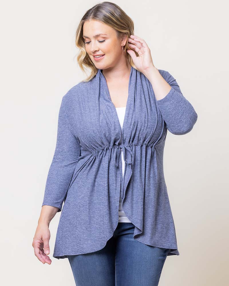 Plus Size Sunset Stroll Cardigan