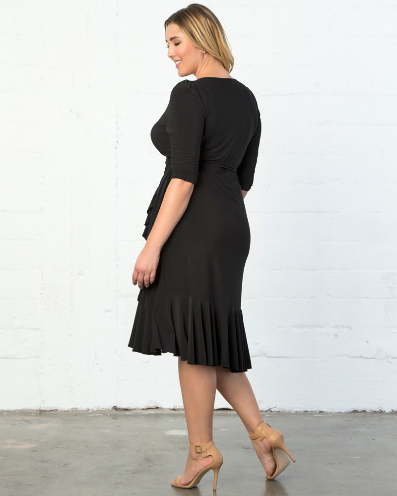 Plus Size Whimsy Wrap Dress