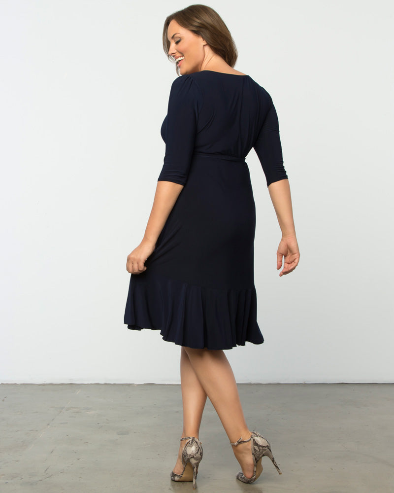 Plus Size Whimsy Wrap Dress