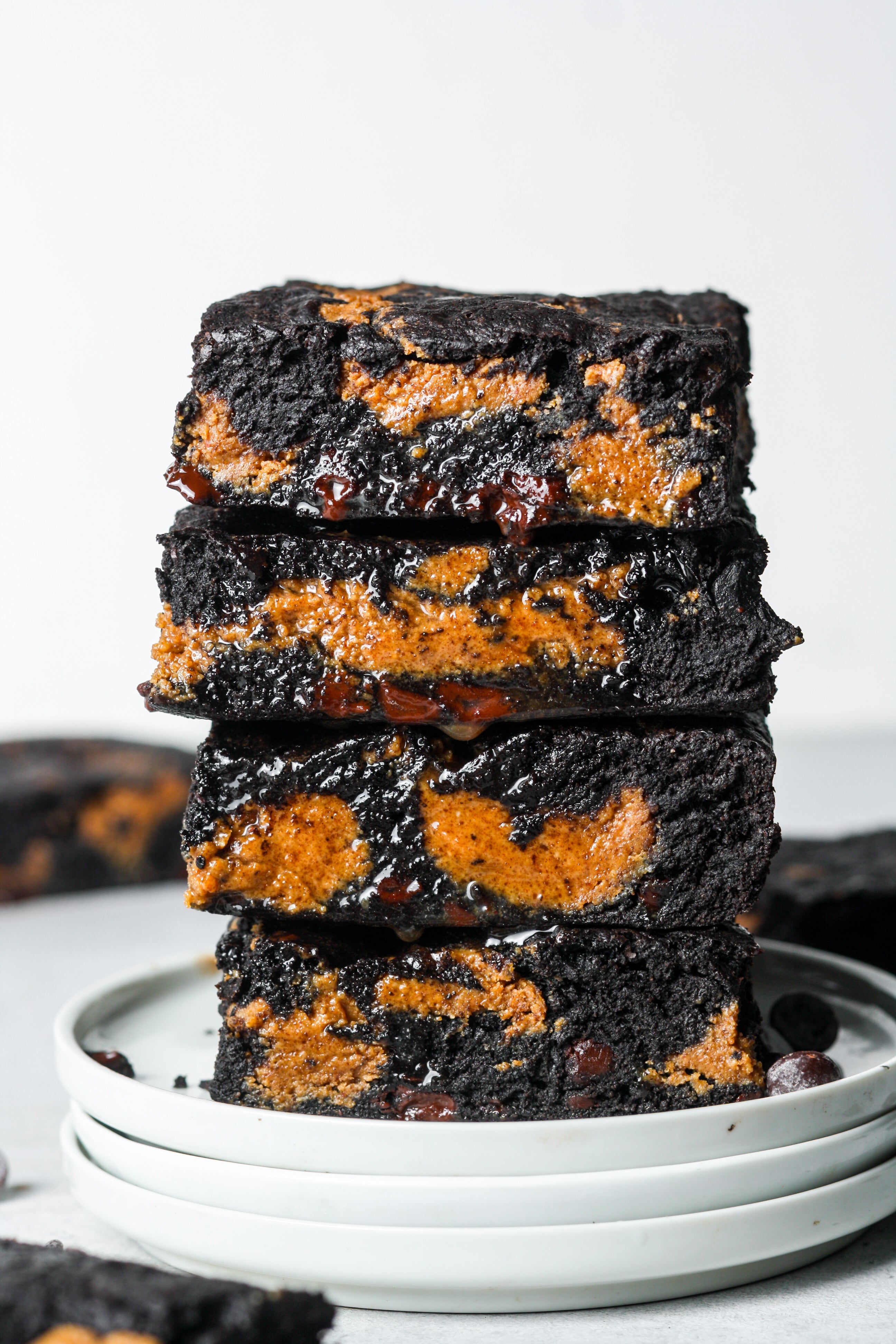 Gluten-Free Peanut Butter Fudge Brownies - 4 Oz