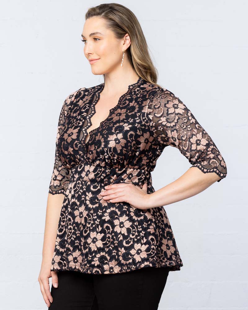 Plus Size Limited Edition Luxe Lace Top