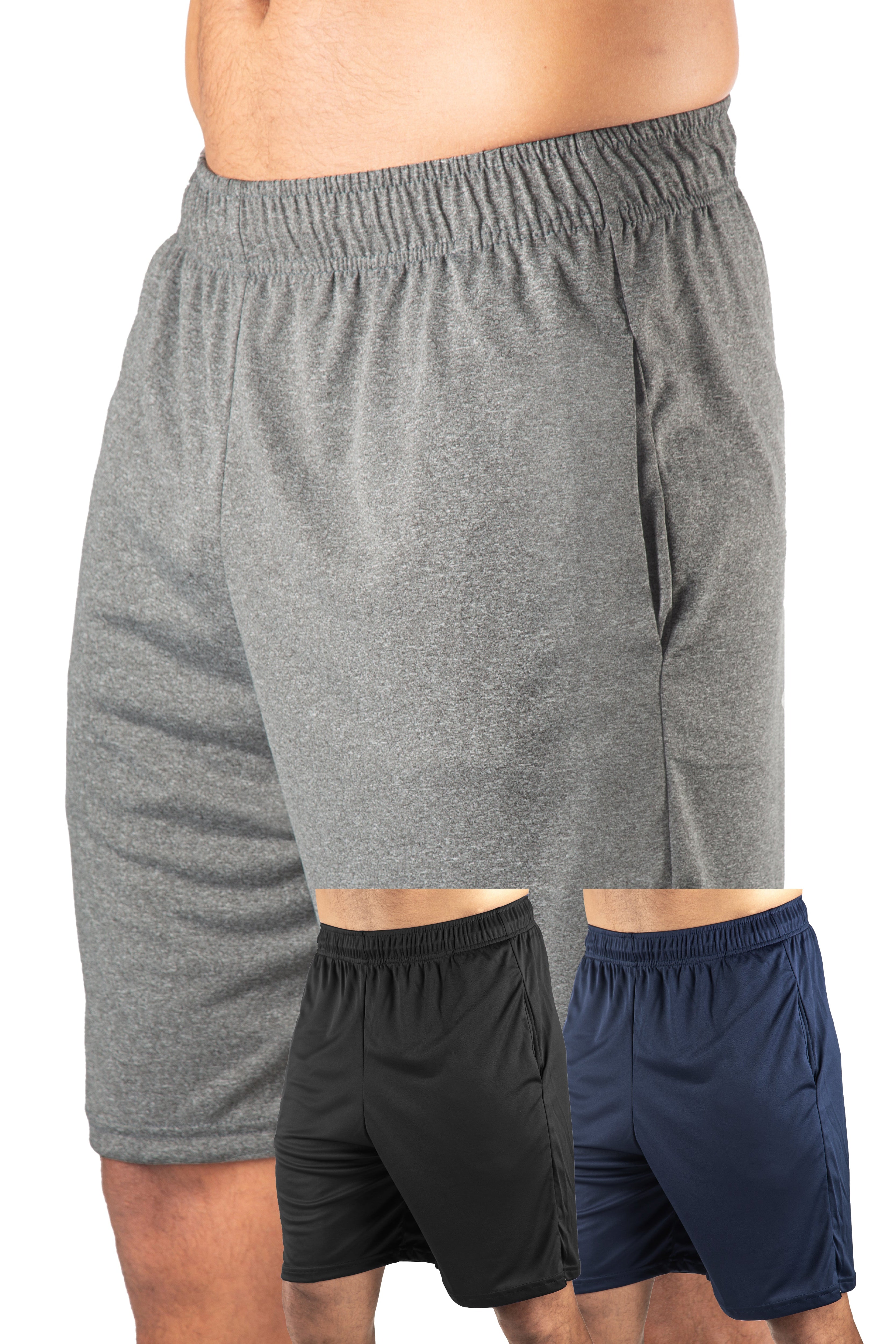 Performance Gym Shorts - Microtech Coach's 3-Pack