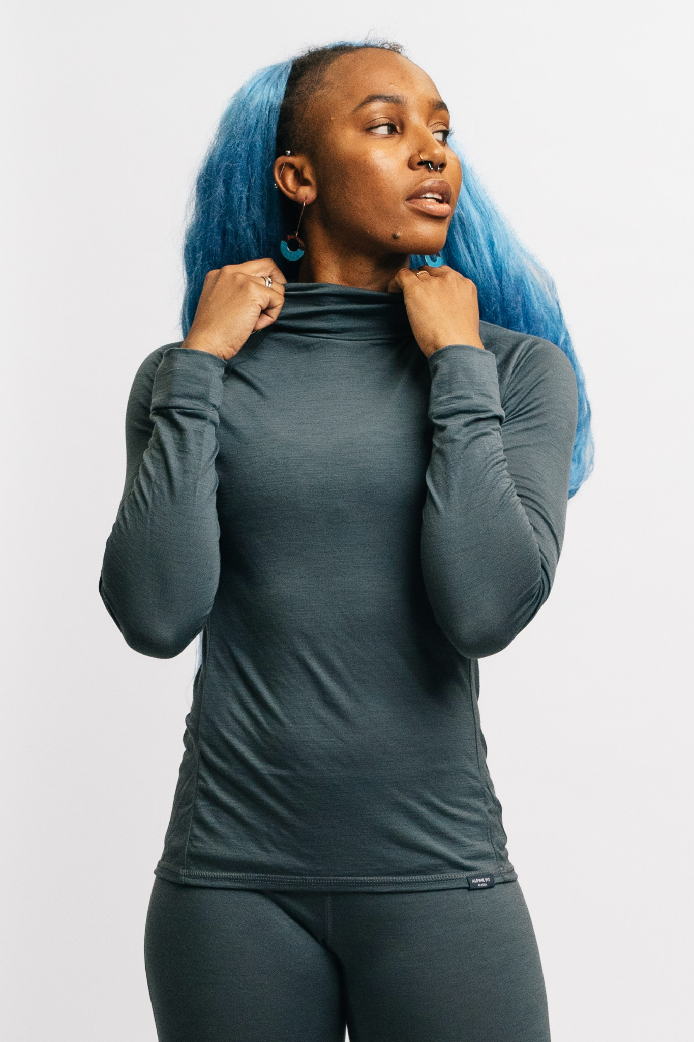 Merino Wool Isostatic Performance T-Neck Top