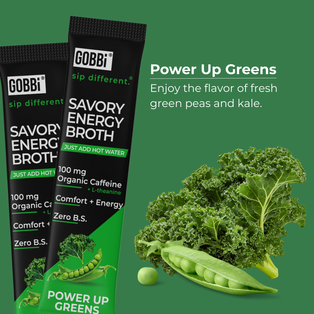 Savory Energy Broth Power Greens - 10 Or 20 Pack
