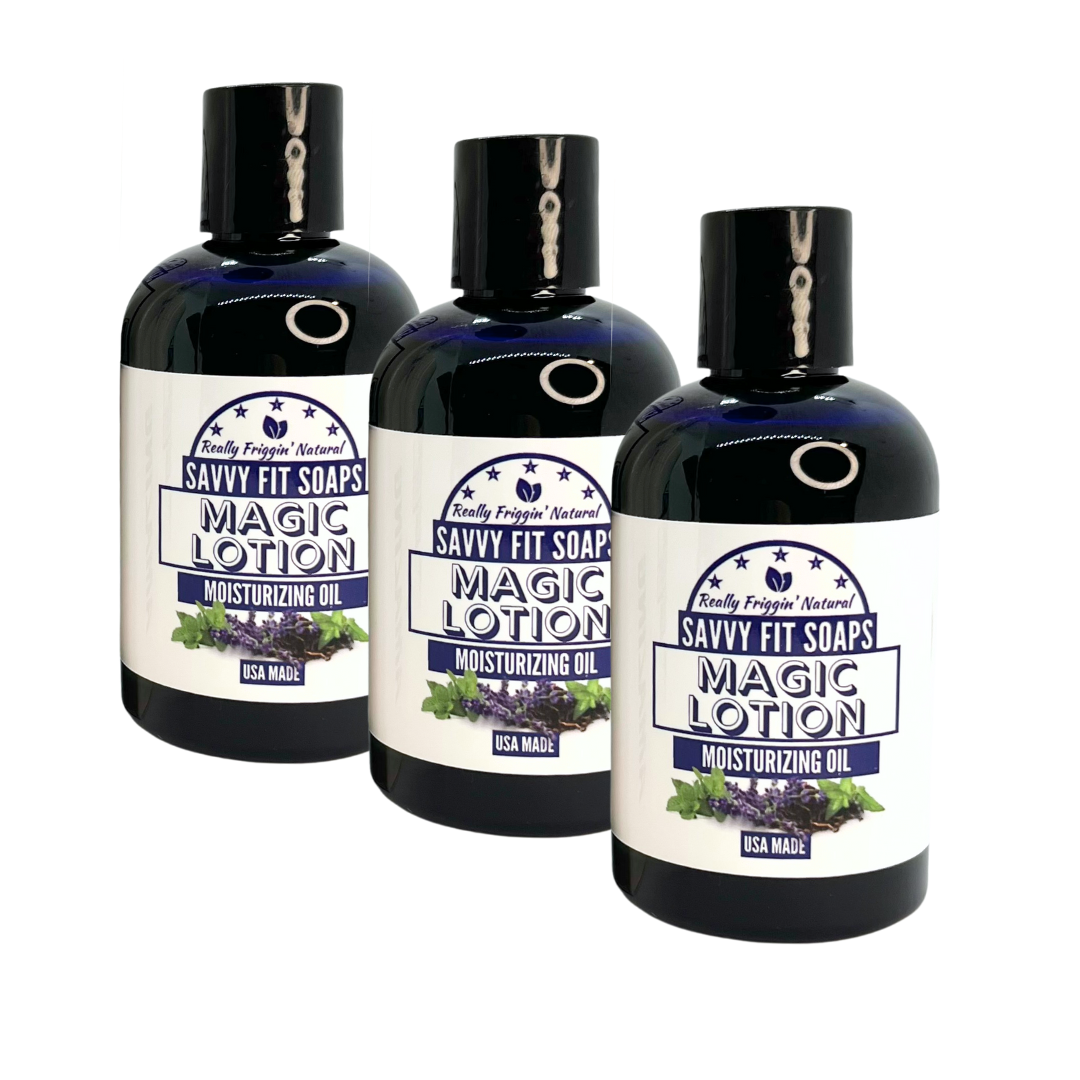 Magic Lotion 3 Pack - Natural Sun Protection & Bug Repellant
