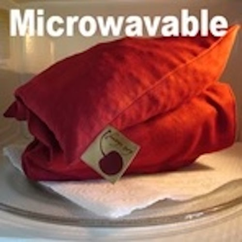 Hot Cherry Triple Square Body Pillow - Blue Denim