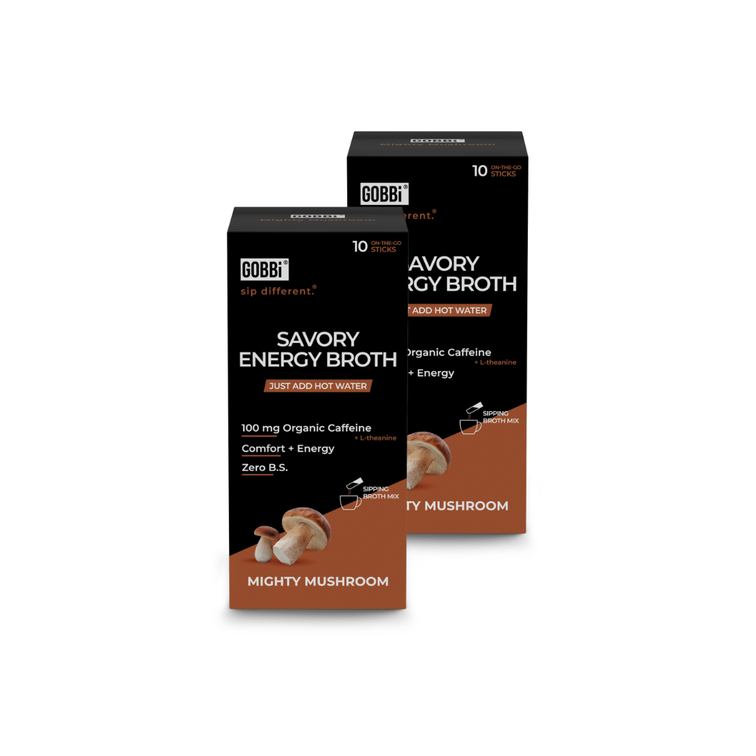 Savory Energy Broth Mighty Mushroom - 10 Or 20 Pack