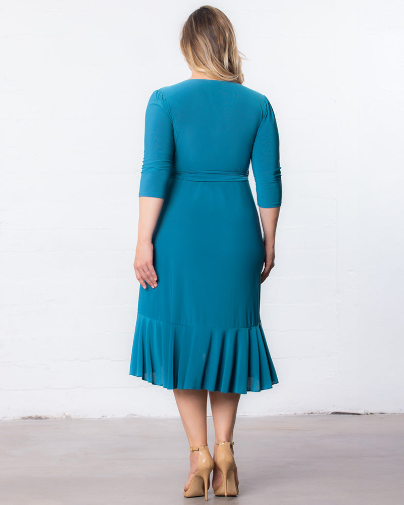 Plus Size Whimsy Wrap Dress