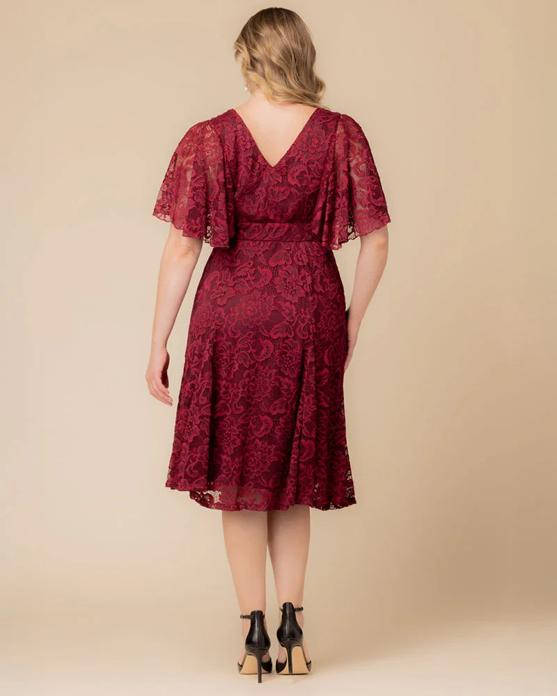 Plus Size Camille Lace Cocktail Dress