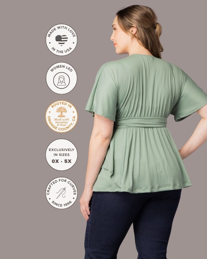 Plus Size Promenade Top