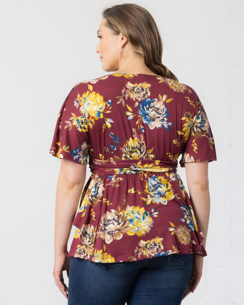 Plus Size Encore Print Blouse