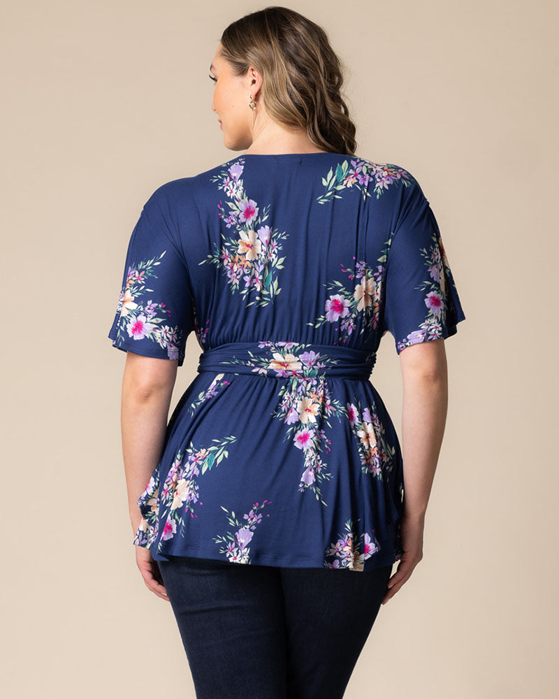 Plus Size Encore Print Blouse