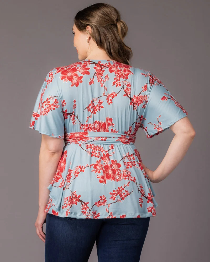 Plus Size Encore Print Blouse