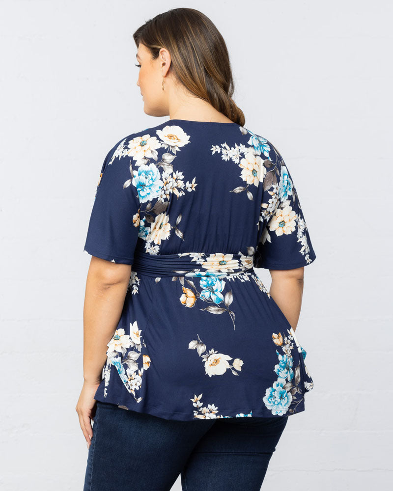 Plus Size Encore Print Blouse