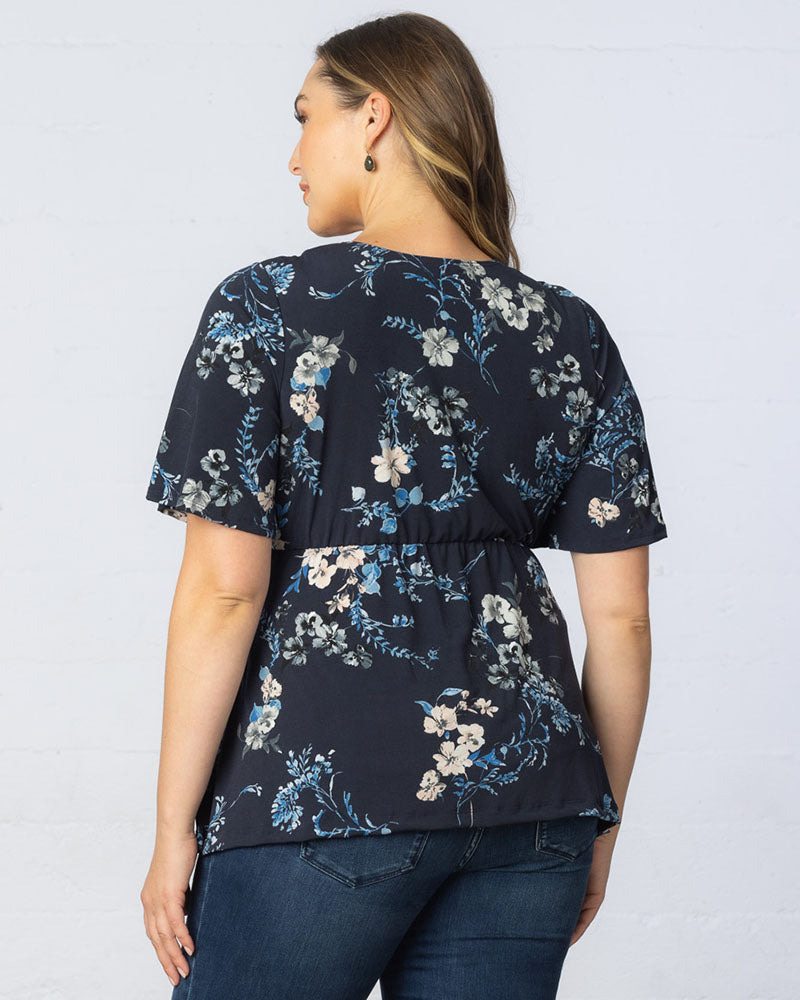 Plus Size Abby Twist Front Blouse