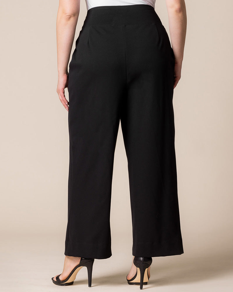 Plus Size Polished Ponte Pants