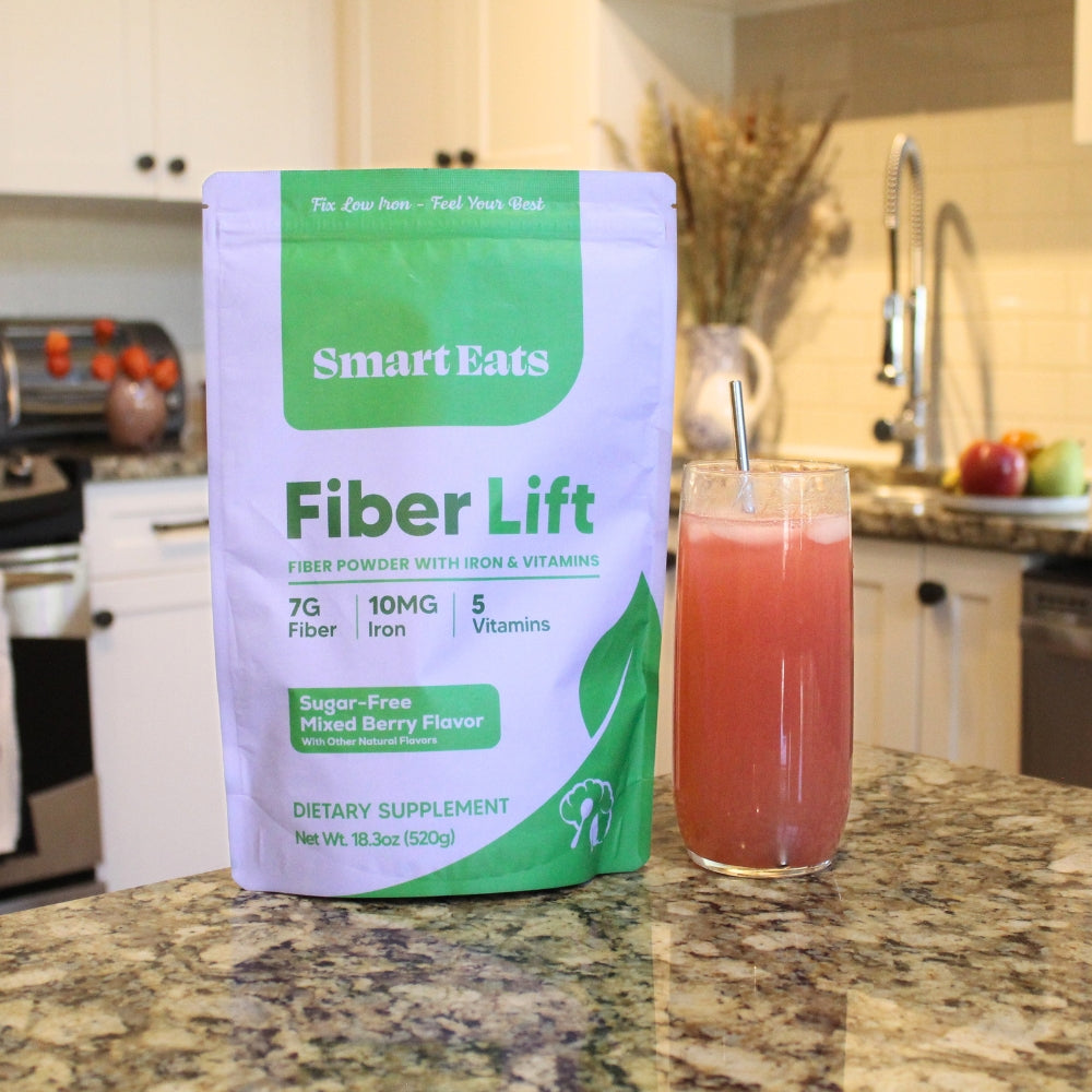 Iron Prebiotic Fiber Powder - Mixed Berry Sugar Free