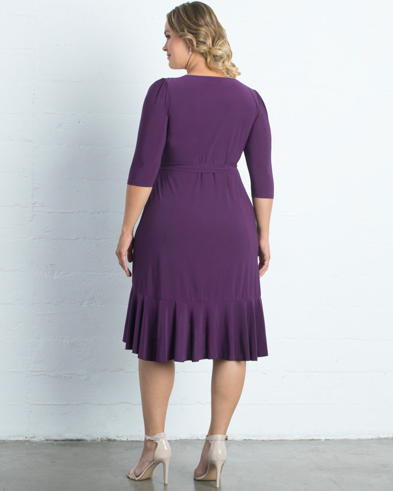 Plus Size Whimsy Wrap Dress