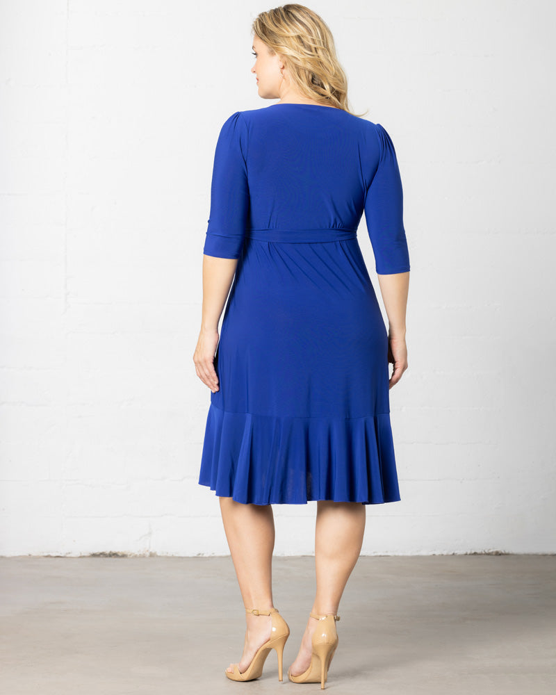 Plus Size Whimsy Wrap Dress
