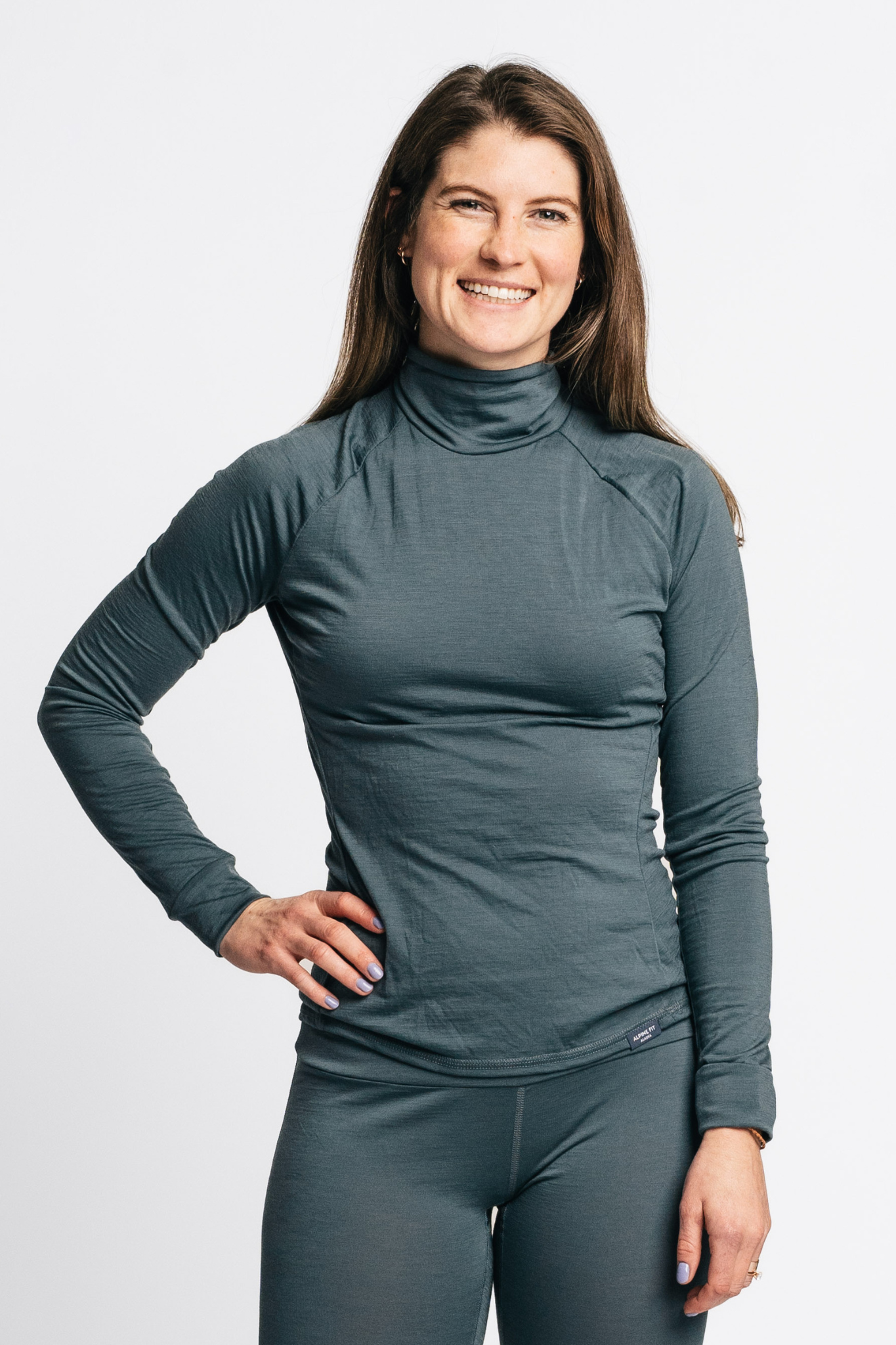 Merino Wool Isostatic Performance T-Neck Top