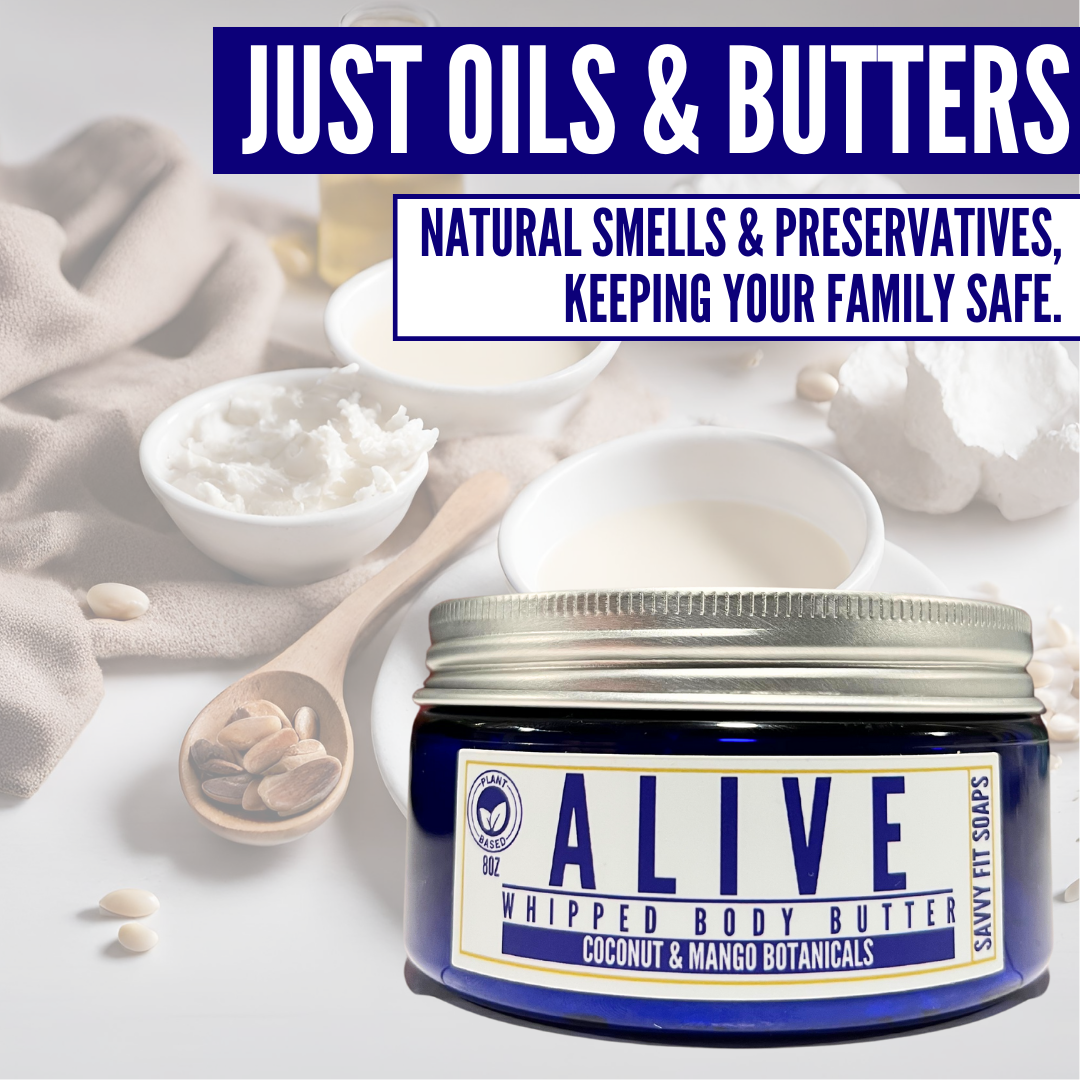 Alive Whipped Body Butter - Mango & Coconut - 3 Pack