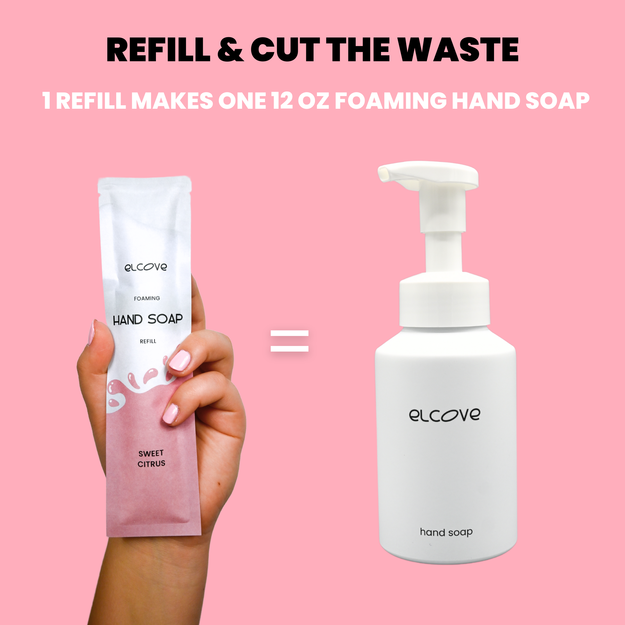 Plastic-Free Hand and Dish Soap Starter Set - Scented