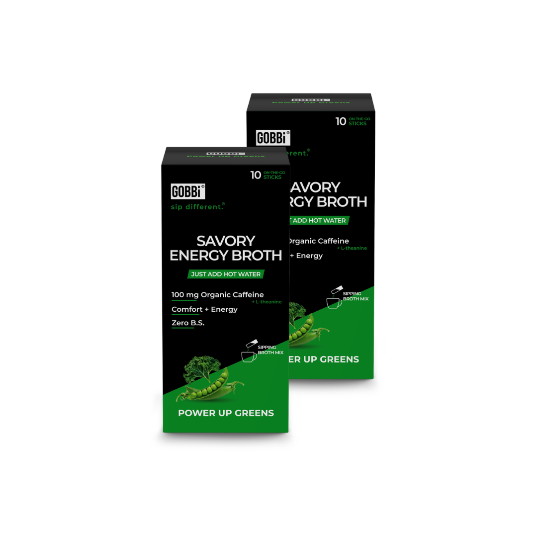 Savory Energy Broth Power Greens - 10 Or 20 Pack