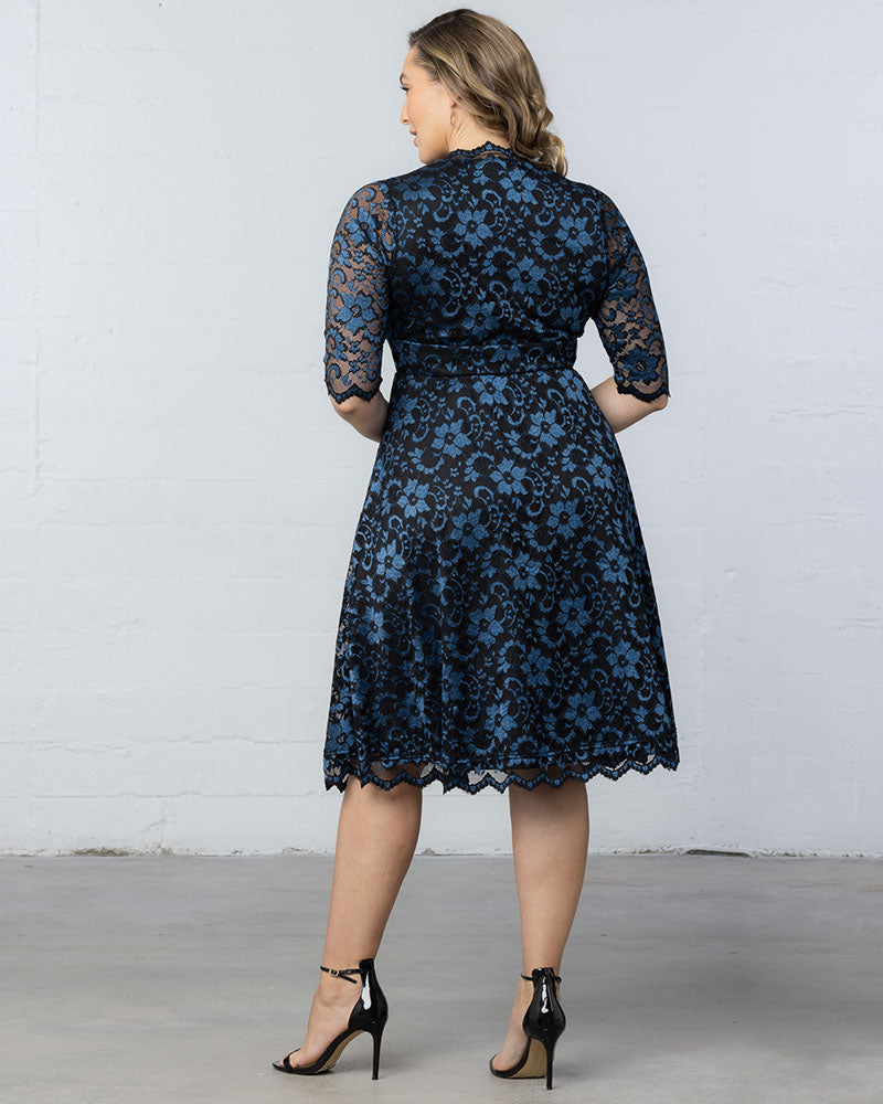 Plus Size Mon Cherie Lace Dress