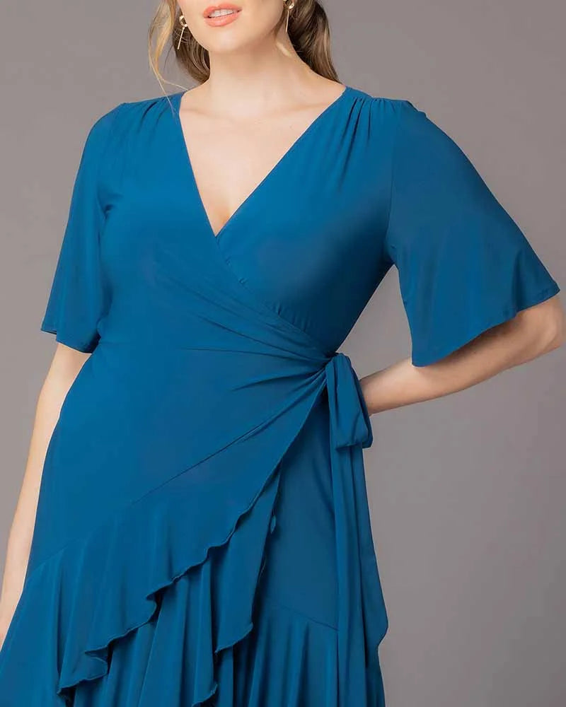 Plus Size Miranda Wrap Dress
