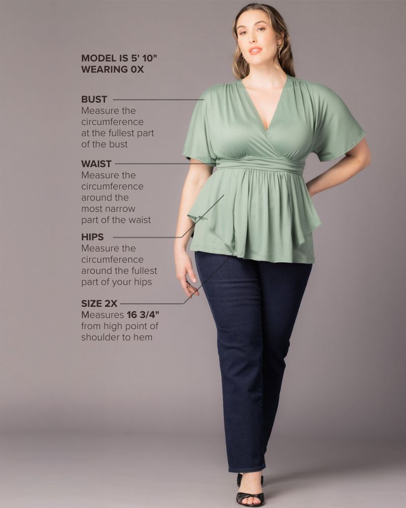 Plus Size Promenade Top