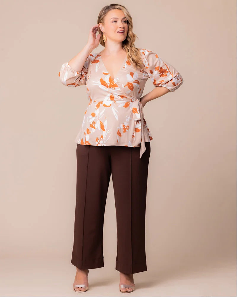 Plus Size Polished Ponte Pants
