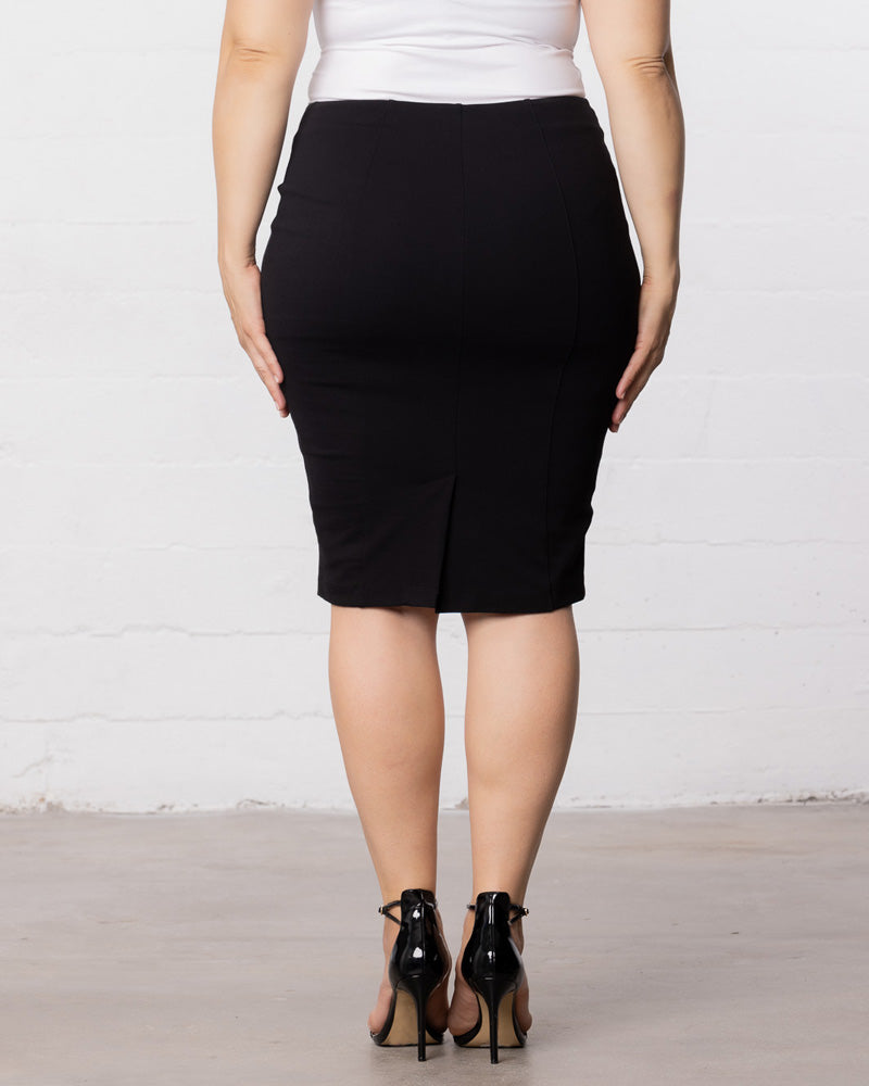 Plus Size Curvy Pencil Skirt