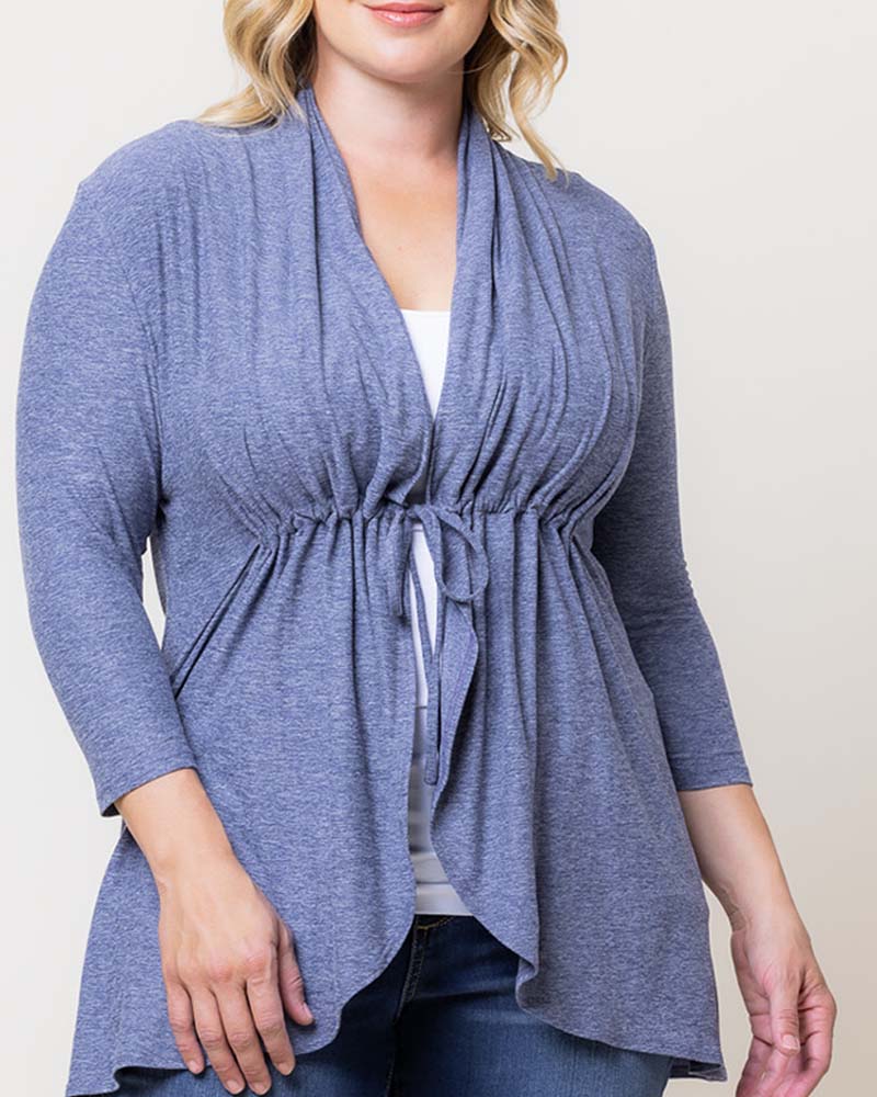 Plus Size Sunset Stroll Cardigan