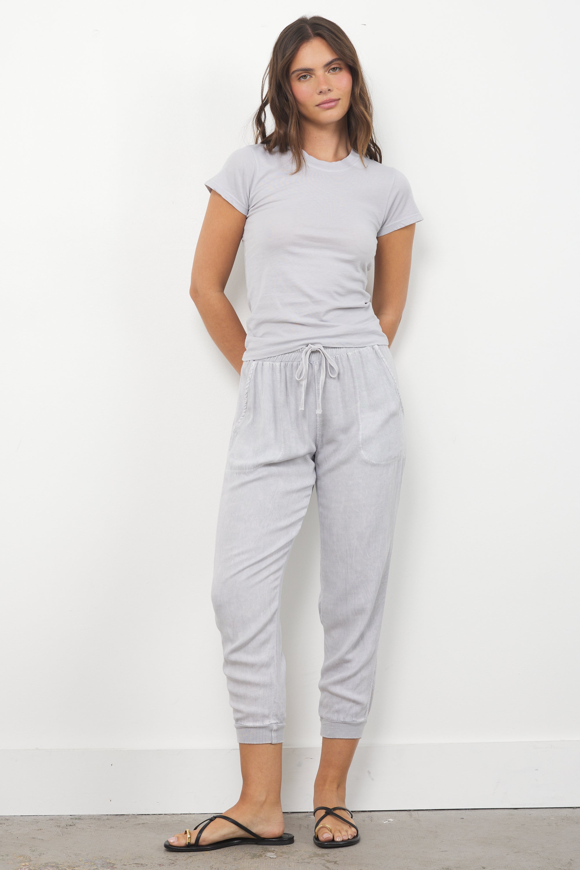 Basic Capped Sleeve Baby Cotton Tee
