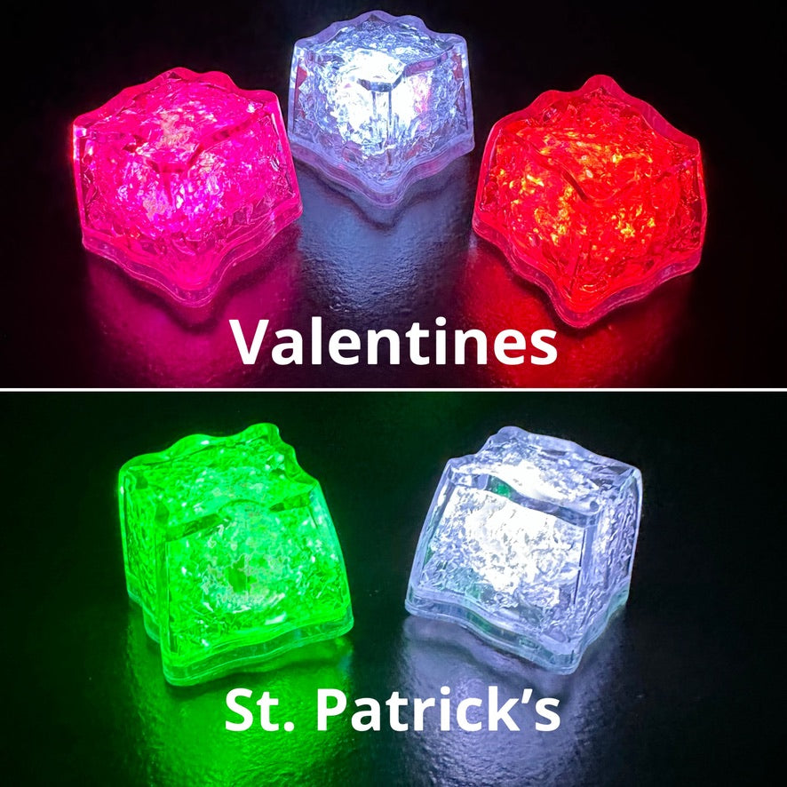 REVO White LED Light Up Ice Cube™ 12 Pk