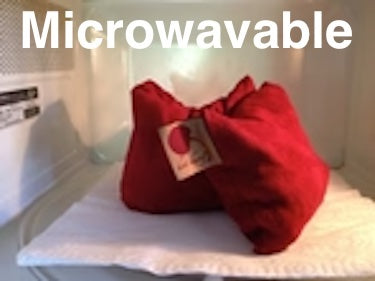 Hot Cherry Pillow Gift Set - Natural Denim 3 Piece