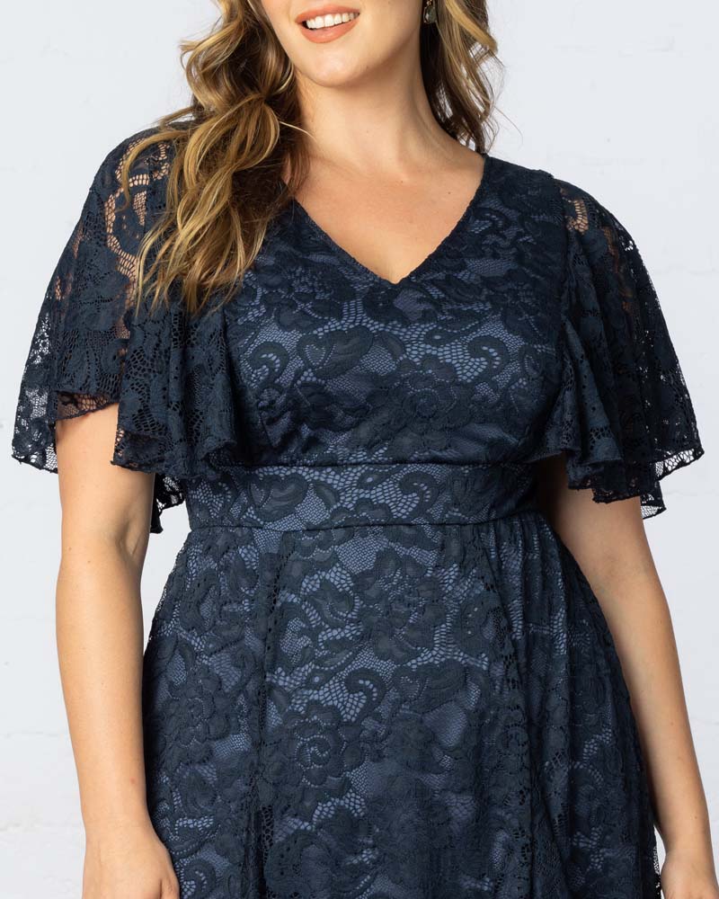 Plus Size Camille Lace Cocktail Dress