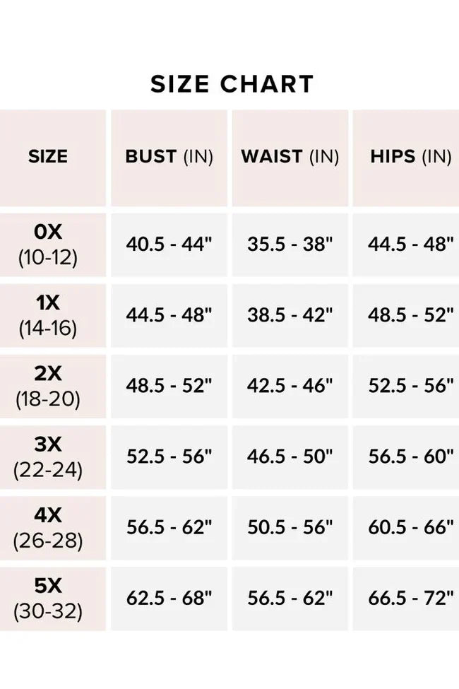 Plus Size Promenade Top