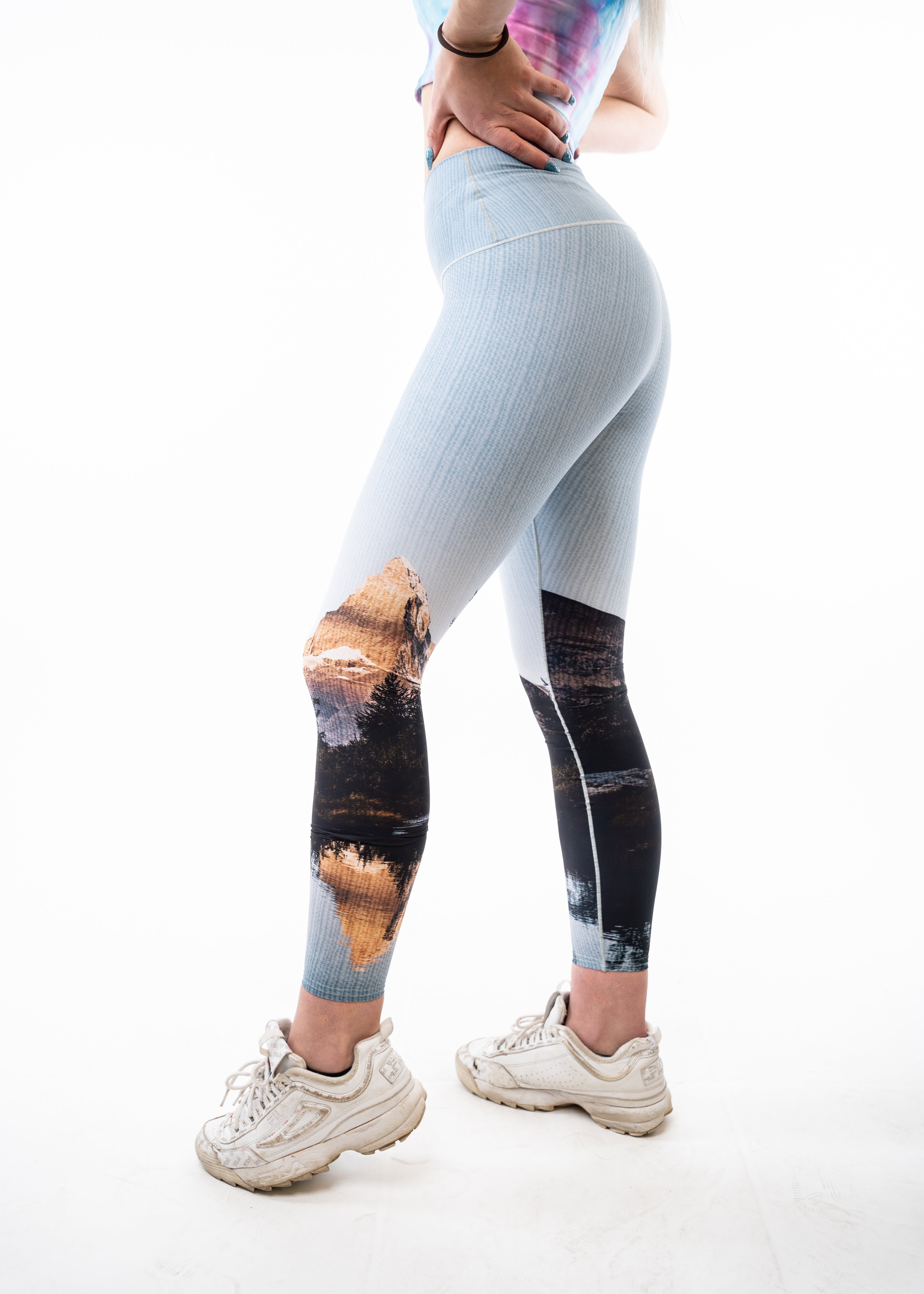 Eco-Friendly Reflection Yoga Pants